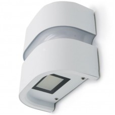 Φωτιστικό Up-Down LED 10W 1000lm 230V 3000K Θερμό Φως Αλουμινίου Λευκό IP64 3-645010